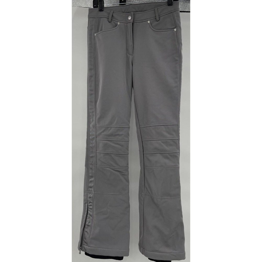Toni Sailer Women’s Gray Stretch Ski Pants Ethel Size‎ 8 38